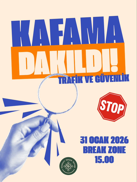 Kafama Dakıldı etkinliği